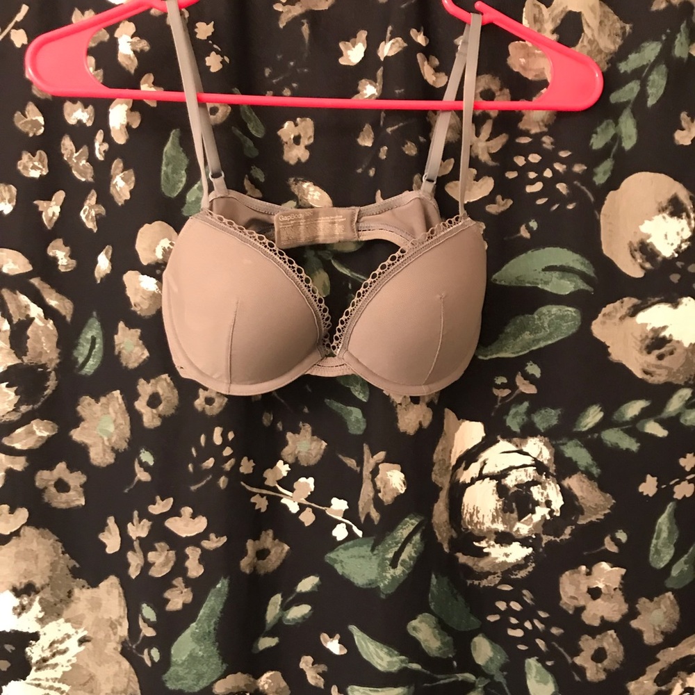 Grey GAP Lightly Lined Bra